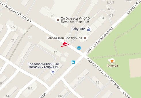 Билборд/Щит, Одесса, Генерала Петрова вул., 17 - Космонавтів вул.
