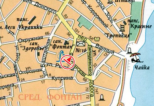 Билборд/Щит, Одесса, Фонтанская дорога, 64