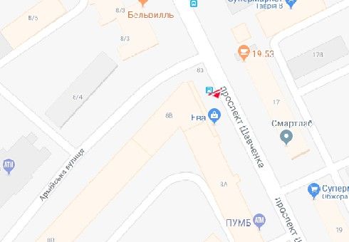 Ситилайт, Одесса, Шевченка просп., 8в - Армійська вул.