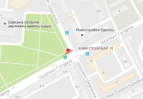 Скрол/Сітіборд, Одеса, Шевченка просп., 4 - Гагаріна просп.
