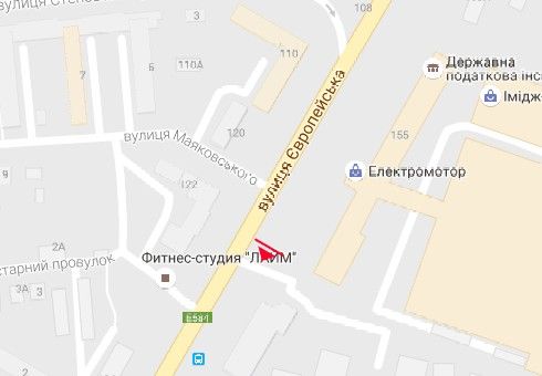 Билборд/Щит, Полтава, Європейська вул., 155