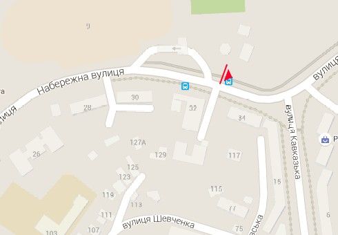 Билборд/Щит, Ровно, Набережна вул., 34 - Литовська вул.