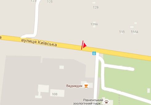 Билборд/Щит, Ровно, Київська вул., 110