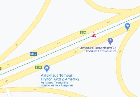 Білборд/Щит, Тернопіль, Бережанська вул. - Будного вул., 1-й