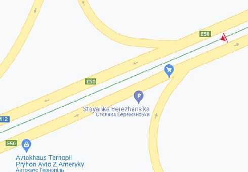 Билборд/Щит, Тернополь, Бережанська вул. - Будного вул., 2-й