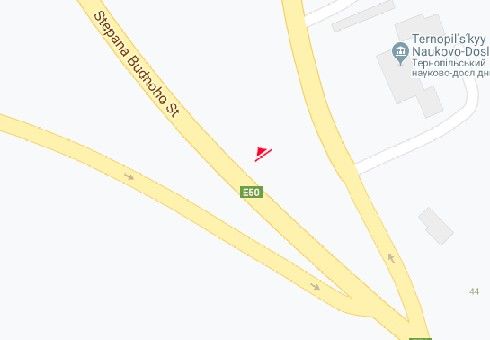 Билборд/Щит, Тернополь, Степана Будного вул., 48
