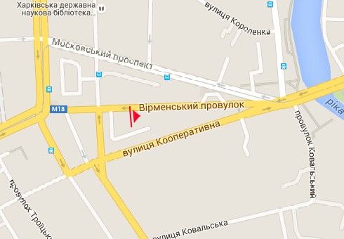 Скролл/Ситиборд, Харьков, Вірменський пров. - Короленка пров.