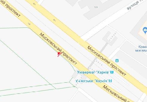 Скрол/Сітіборд, Харків, Героїв Харкова просп. (Московський просп.) - Повстання пл.