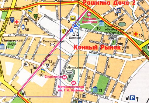 Скролл/Ситиборд, Харьков, Повстання пл. - Броненосця "Потьомкін`" вул.