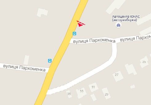 Білборд/Щит, Хмельницький, Західна Окружна - Степанокова вул. (Пархоменка вул.),8