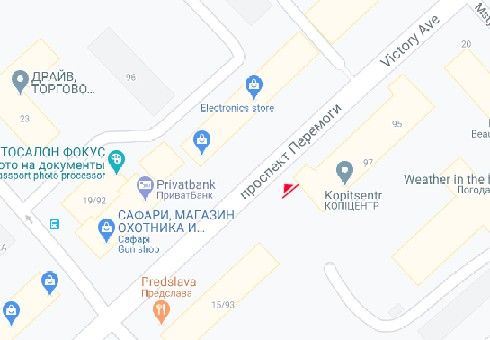 Билборд/Щит, Чернигов, Перемоги просп., 95
