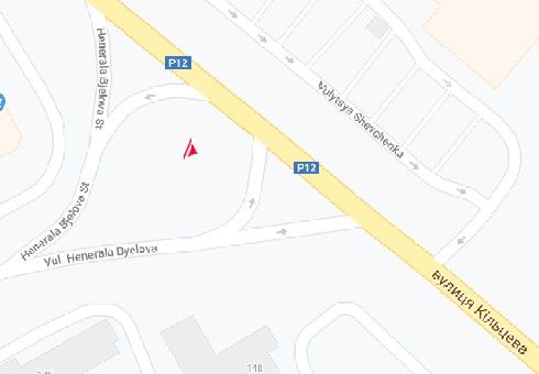 Билборд/Щит, Чернигов, 1-ї Танкової Бригади вул., 29а - Кільцева вул.