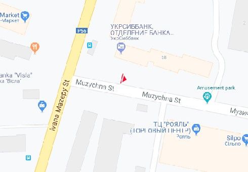 Билборд/Щит, Чернигов, Музична вул., 2