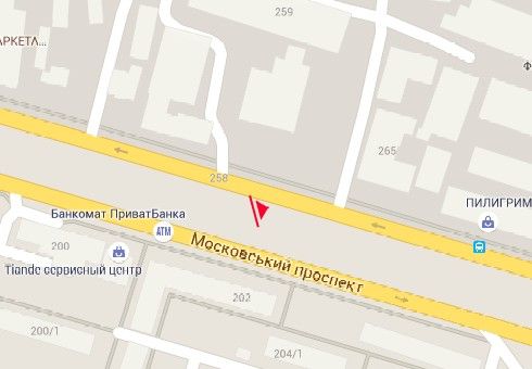 Билборд/Щит, Харьков, Героїв Харкова просп. (Московський просп.), навпроти будинку 202