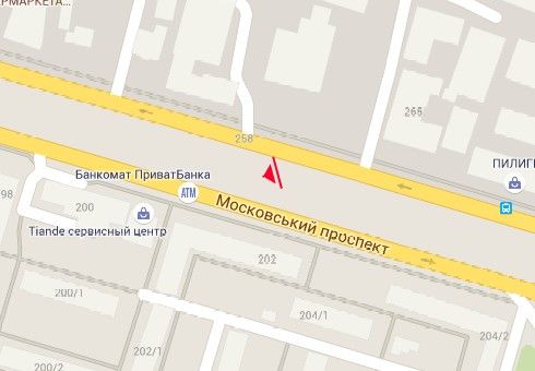 Билборд/Щит, Харьков, Героїв Харкова просп. (Московський просп.), навпроти будинку 202
