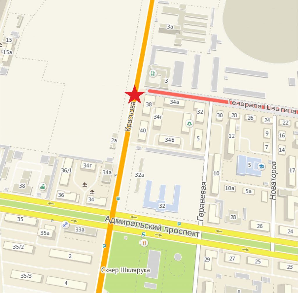 Роллер/Призматрон, Одесса, вул. Краснова / вул. Генерала Швигіна, 40