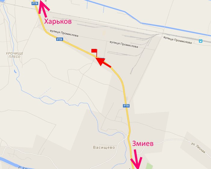 Білборд/Щит, Харків, сел. Васищеве- в р-ні вул Промислова-біля АЗС Сіті Груп-(в'їзд до міста)