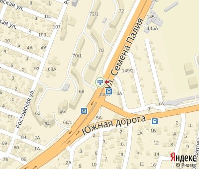 Білборд/Щит, Одеса, Палиія ,68 вул., - Південна дорога (магазин "Єва", ринок "Крыжанівський", АЗС "AMIC")