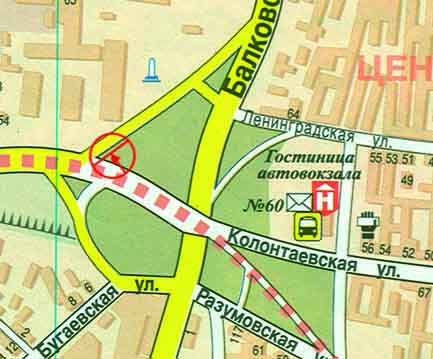 Билборд/Щит, Одесса, Грушевского Мих. возле моста (схема №1) А правая
