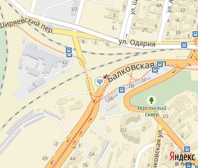 Билборд/Щит, Одесса, Балківська вул., 1. - Херсонський сквер (200 м. до АЗС "WOG")