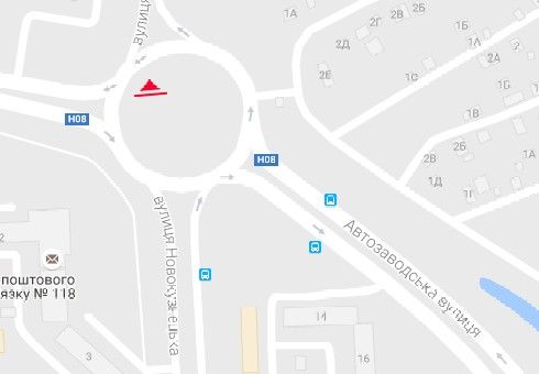 Роллер/Призматрон, Запорожье, Автозаводська вул. - Новокузнецька вул.