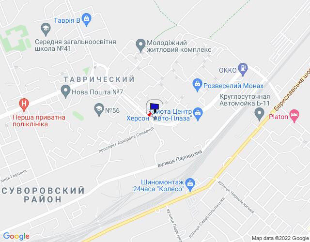 Білборд/Щит, Херсон, Ул. Сенявина/49 Гв. Дивизии