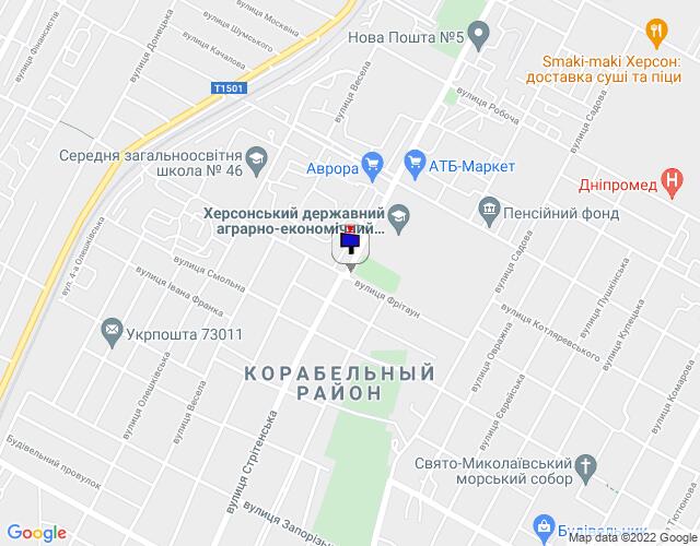 Білборд/Щит, Херсон, Угол ул.Розы Люксембург и ул.Фритаун