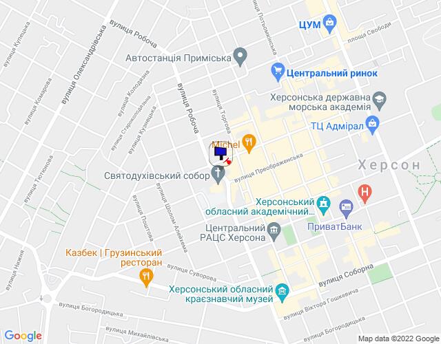 Білборд/Щит, Херсон, Угол ул.Рабочая и ул.Декабристов (р-н банка)