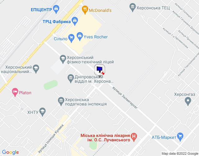 Білборд/Щит, Херсон, Пл. Дубинды(р-н ХБК)