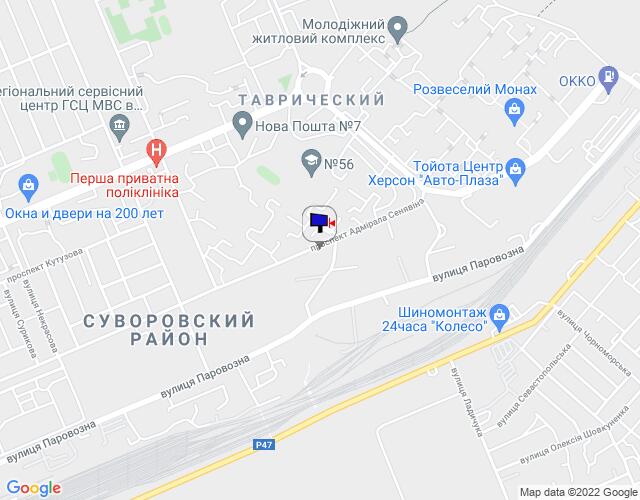 Білборд/Щит, Херсон, Пр.Сенявина (р-н маг.Аскания)