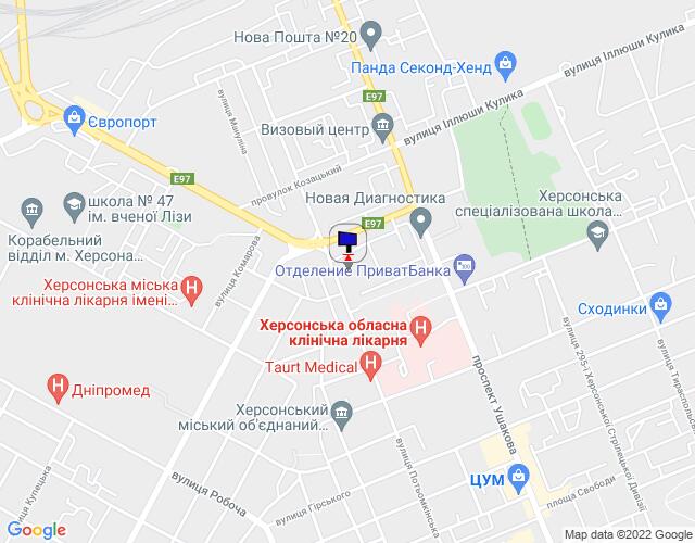 Білборд/Щит, Херсон, ул.Карла Маркса (р-н пл.Ганнибала)