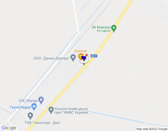 Білборд/Щит, Херсон, Бериславское шоссе (въезд в Херсон) молокозавод