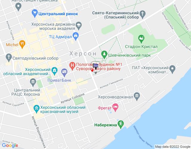 Ролер/Призматрон, Херсон, Пр.Ушакова и ул.Лютеранская(Кирова)