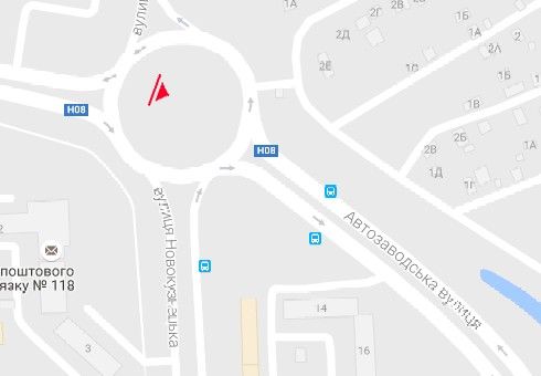Билборд/Щит, Запорожье, Автозаводська вул. - Новокузнецька вул.