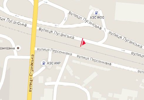 Билборд/Щит, Львов, Луганська вул.