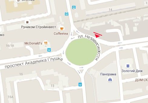 Роллер/Призматрон, Одесса, Академіка Глушко просп., 14/2 - Незалежності пл.