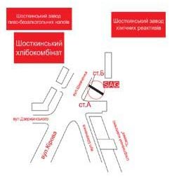 Билборд/Щит, Шостка, вул.Шевченко,14