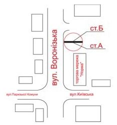 Билборд/Щит, Шостка, вул.Воронежская,4