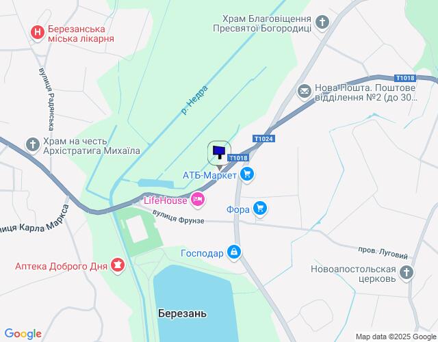 Билборд/Щит, Березань, вул. Гагаріна (будинок мистецтв)