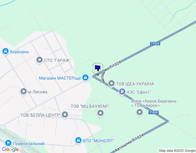 Білборд/Щит, Березань, вул. Войкова / Березанський шлях (напрямок Згуровка)