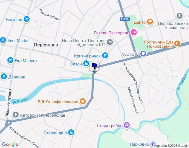 Билборд/Щит, Переяслав/Переяслав-Хмельницкий, вул. Б-Хмельницького 71, поруч з ТЦ "Магніт"