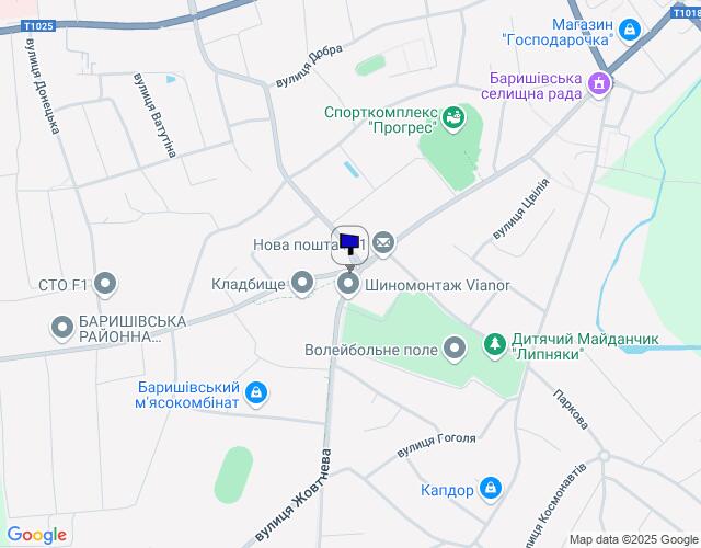 Билборд/Щит, Барышевка, вул. Жовтнева / Центральна (Центр)