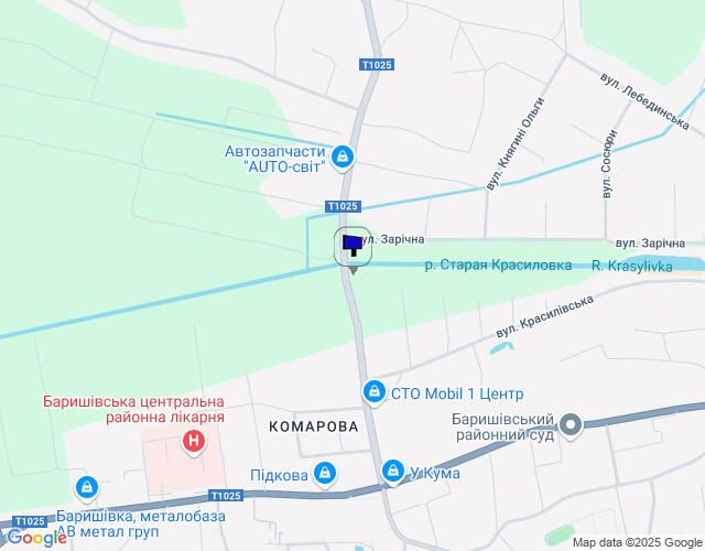 Билборд/Щит, Барышевка, вул. Червоноармійська / Соборна (в'їзд з траси Київ-Суми)