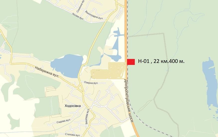 Билборд/Щит, Трассы, Н-01 Новообуховская трасса 22 км 400 м