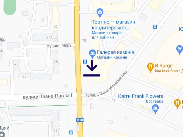 Билборд/Щит, Ивано-Франковск, Івасюка Епіцентр,Арсен (зупинка)