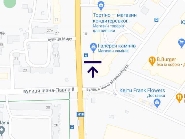 Билборд/Щит, Ивано-Франковск, Івасюка Епіцентр,Арсен (зупинка)