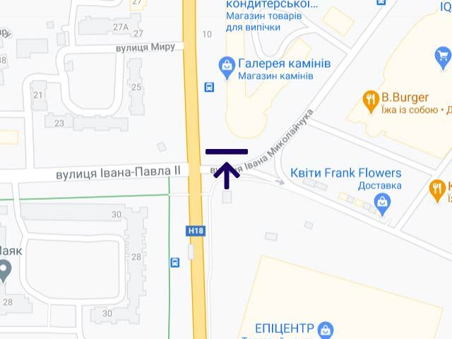 Билборд/Щит, Ивано-Франковск, Івасюка Епіцентр,Арсен (перехрестя)