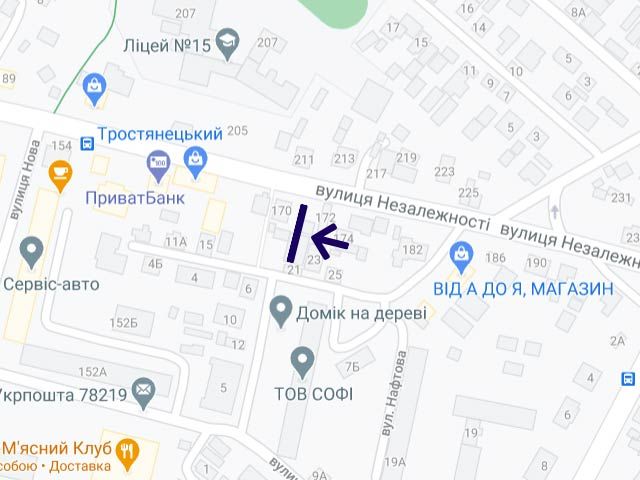 Билборд/Щит, Ивано-Франковск, Незалежності 176
