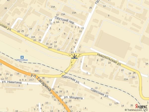 Билборд/Щит, Черновцы, кільце вул. Севастопільська -- вул. Нікопольська -- вул. Прутська