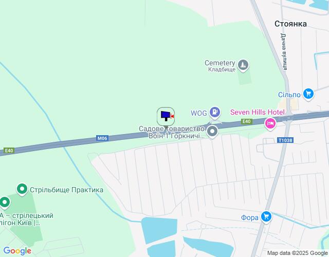 Билборд/Щит, Трассы, с. Стоянка, траса М-06 "Київ-Чоп" (Житомир), км 22+650 право